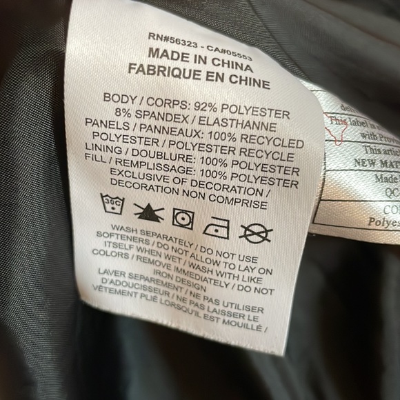 Women’s Nike Bomber Jacket, Boyfriend Style with Diamond Stitch Quilt. - Picture 5 of 6